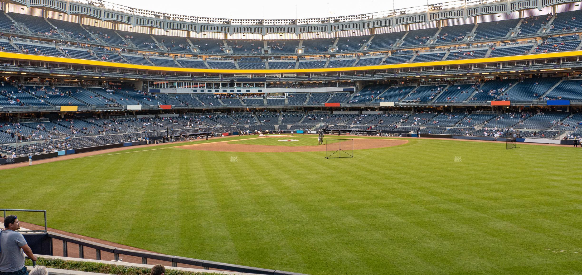 Seating view for Yankee Stadium Section Toyota Terrace