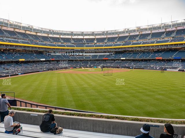 Seating view for Yankee Stadium Section Toyota Terrace