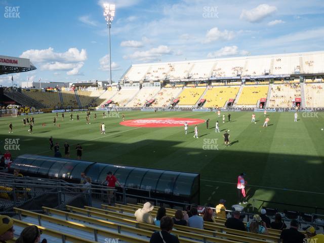 Seating view for Historic Crew Stadium Section 124