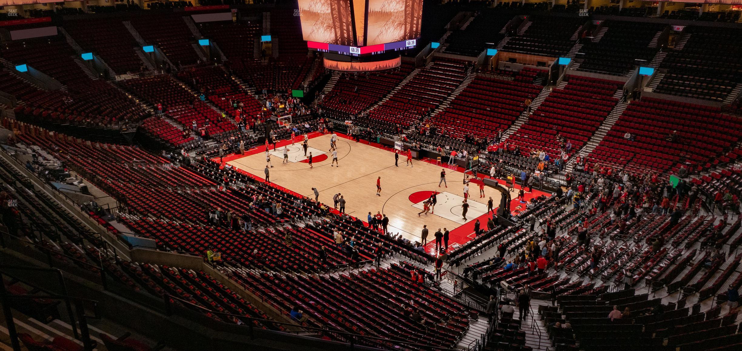 Seating view for Moda Center Section 314