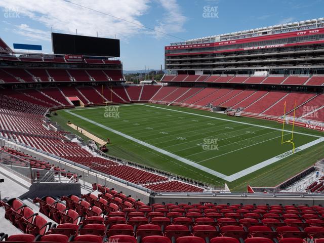 Seating view for Levi's Stadium Section 208