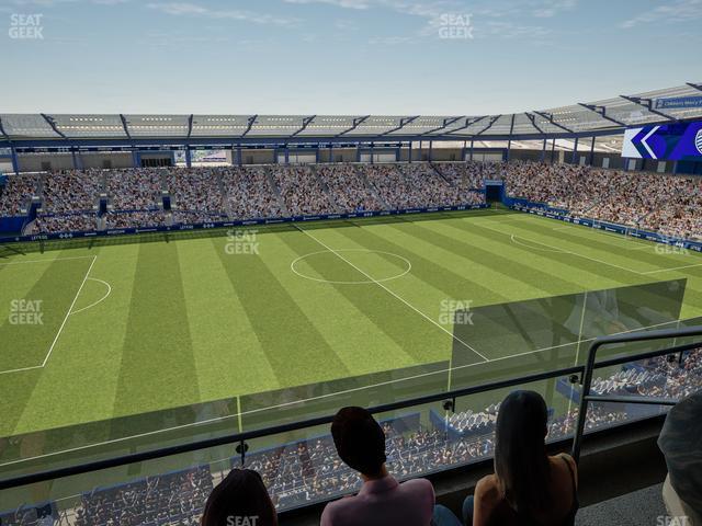 Seating view for Children's Mercy Park Section Suite 508