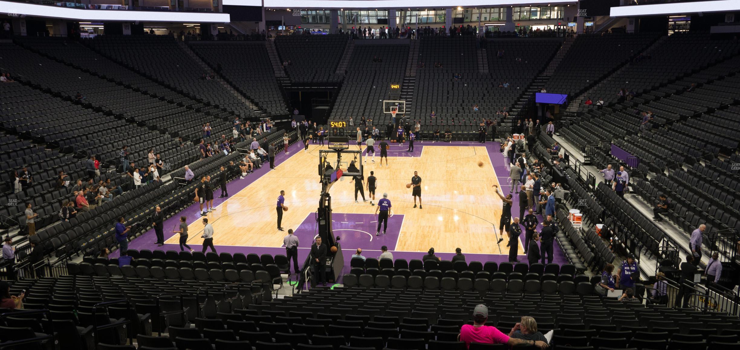 Seating view for Golden 1 Center Section 113