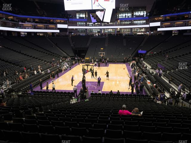 Seating view for Golden 1 Center Section 113