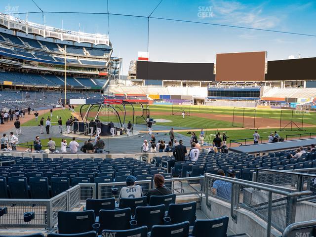 Seating view for Yankee Stadium Section Field Mvp 118