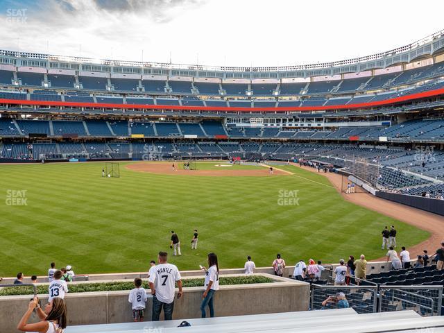 Seating view for Yankee Stadium Section Bleachers 235