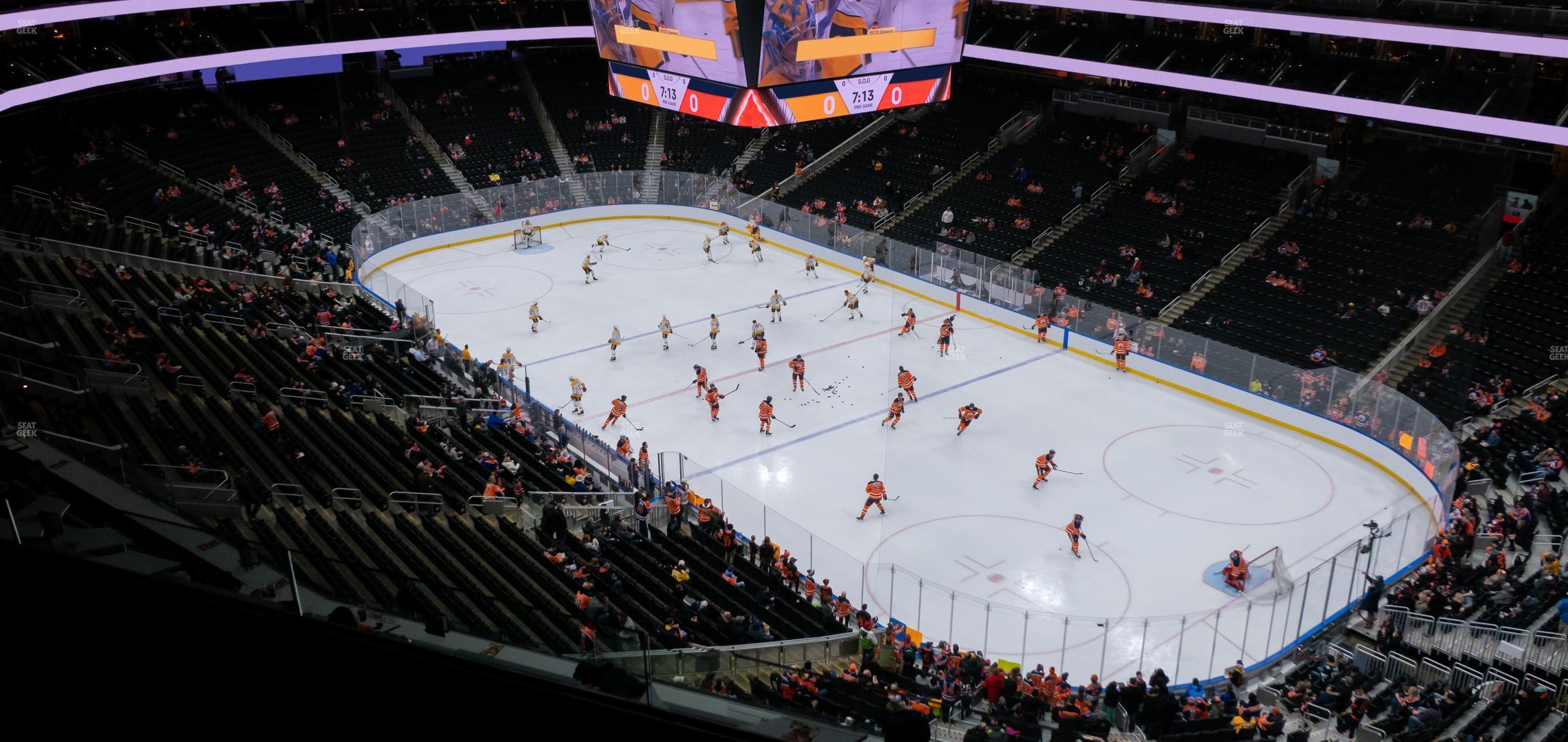 Seating view for Rogers Place Section 232