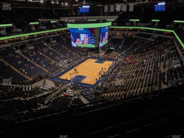 Seating view for Target Center Section 238