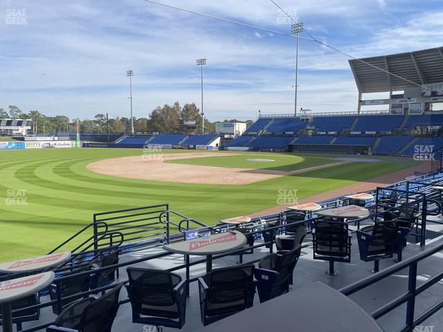 Seating view for Clover Park Section Field Level Terrace