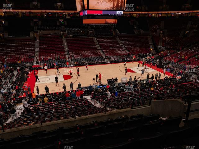 Seating view for Moda Center Section 202