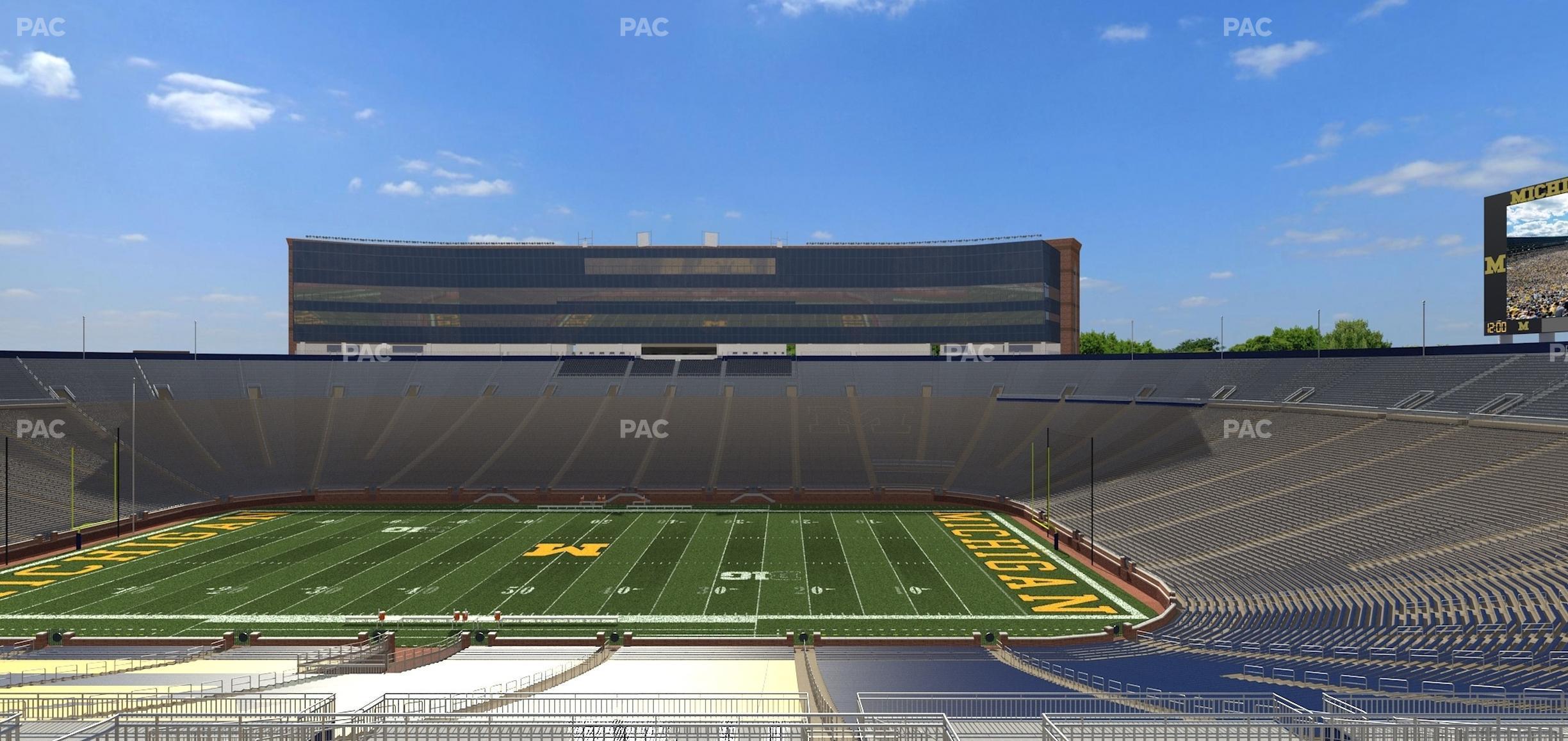 Seating view for Michigan Stadium Section 43