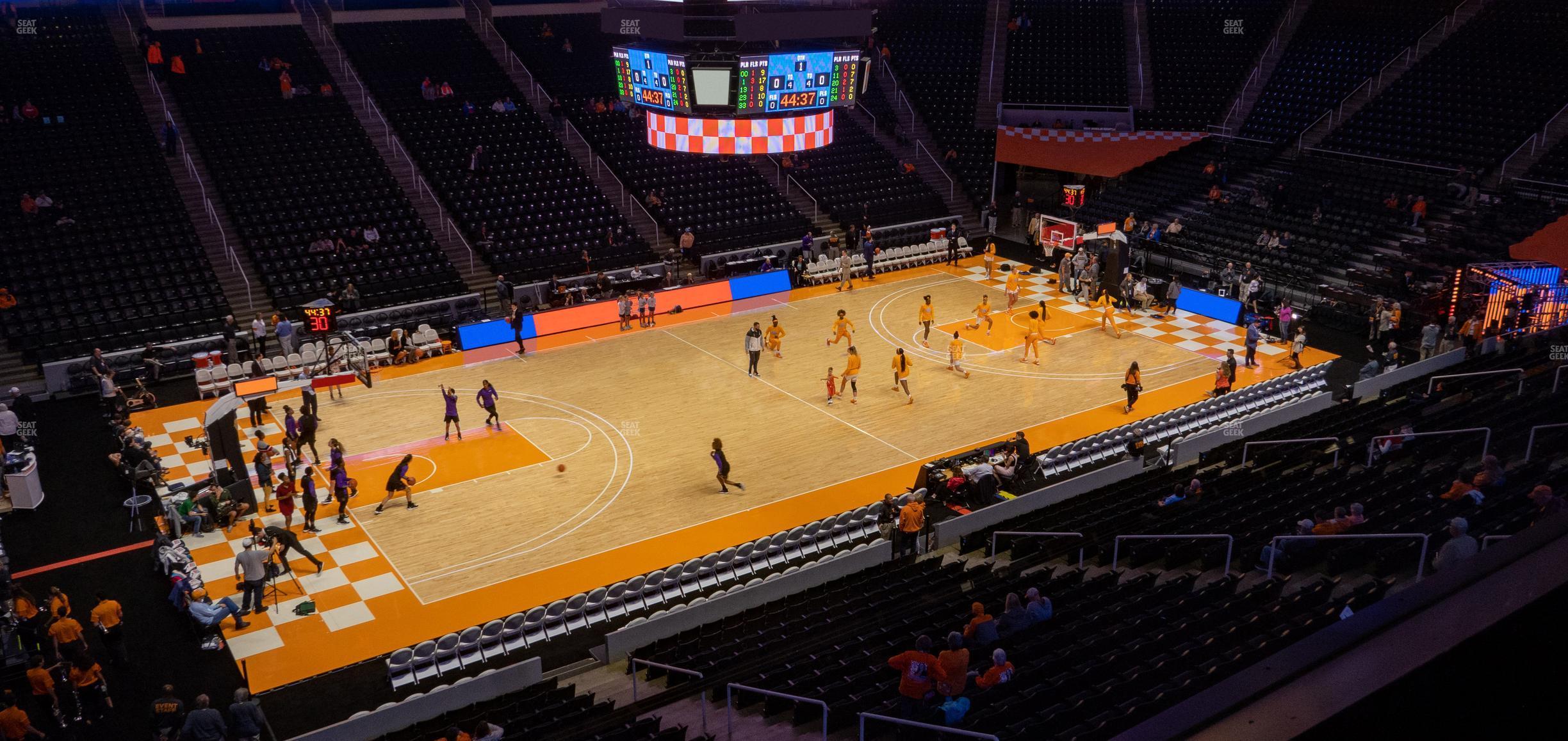 Seating view for Thompson-Boling Arena at Food City Center Section 223