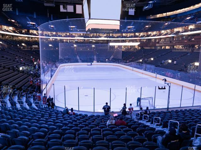 Seating view for Nationwide Arena Section 121