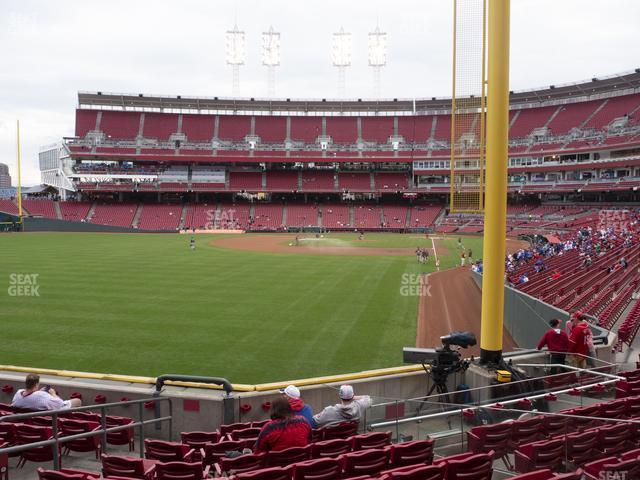 Seating view for Great American Ball Park Section 106