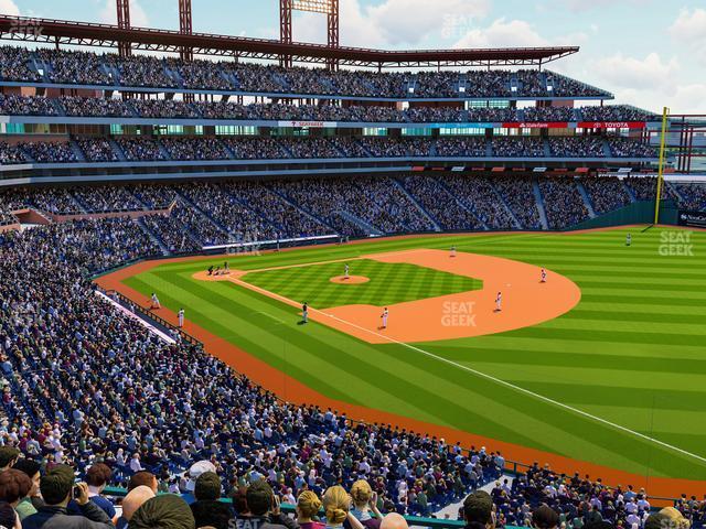 Seating view for Citizens Bank Park Section 209