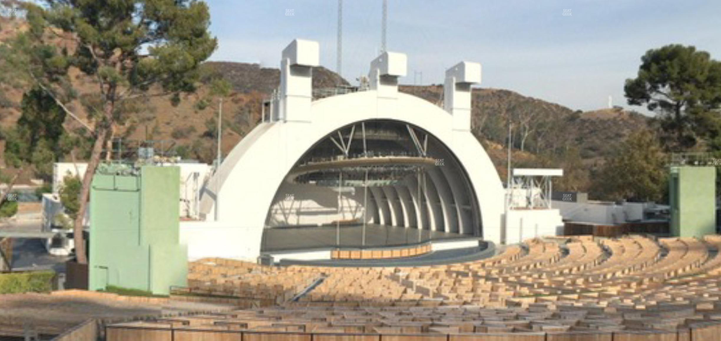 Seating view for Hollywood Bowl Section K 2