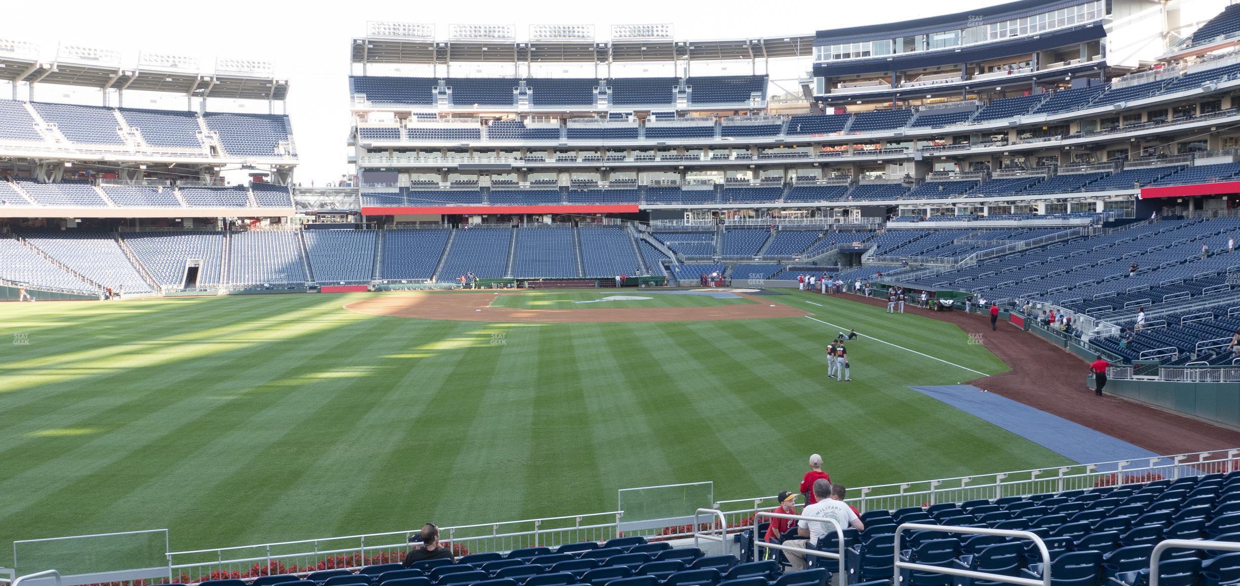 Seating view for Nationals Park Section 104