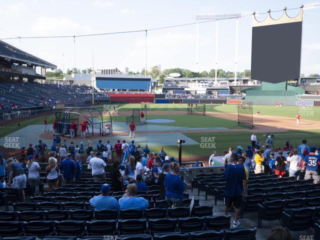 Seating view for Kauffman Stadium Section 131