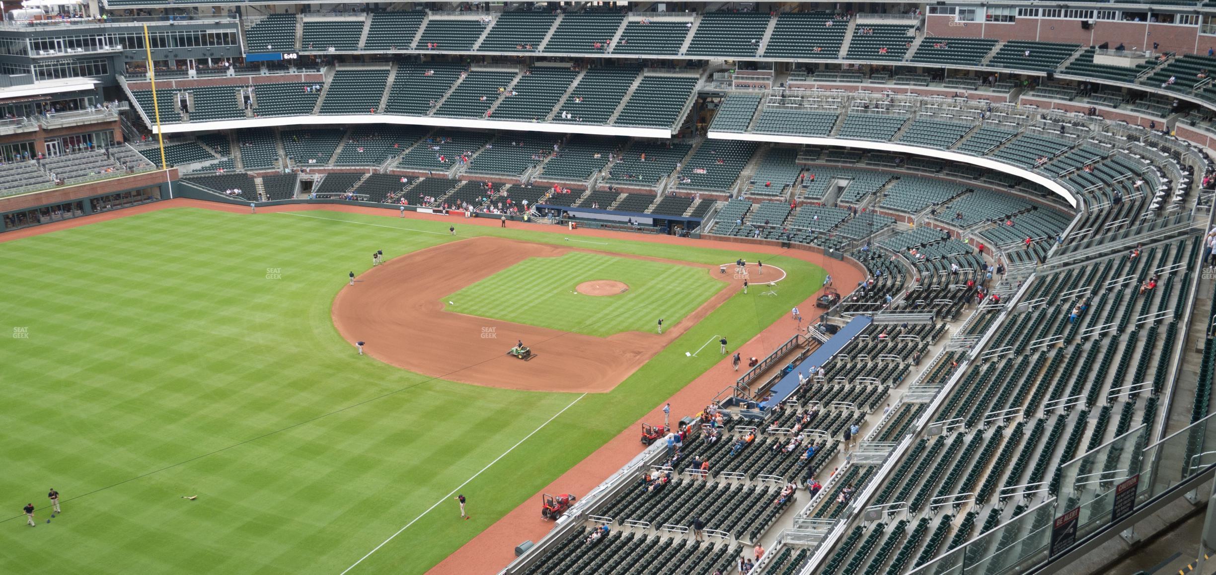 Seating view for Truist Park Section Ga Seating