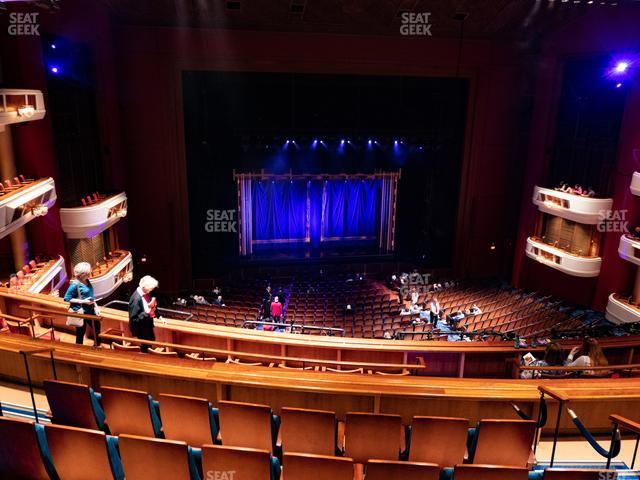 Seating view for Au-Rene Theater at the Broward Center Section Mezzanine Left Center