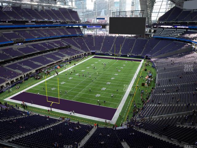 Seating view for U.S. Bank Stadium Section 323