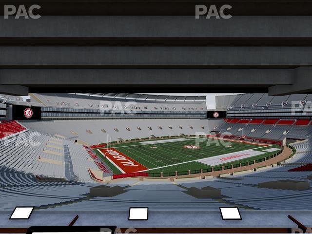 Seating view for Bryant Denny Stadium Section Loge Box 42