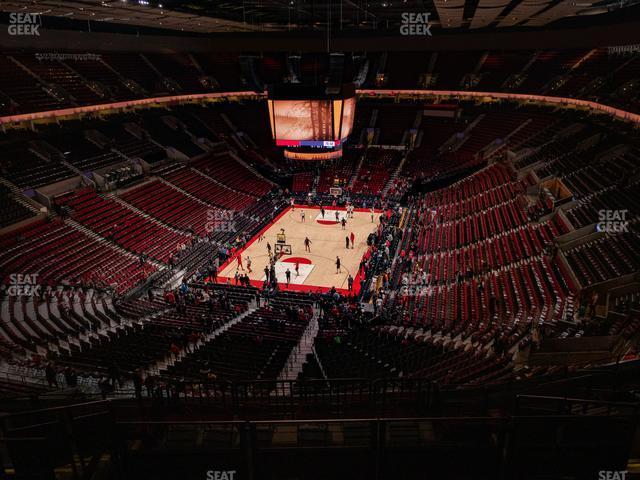 Seating view for Moda Center Section 308