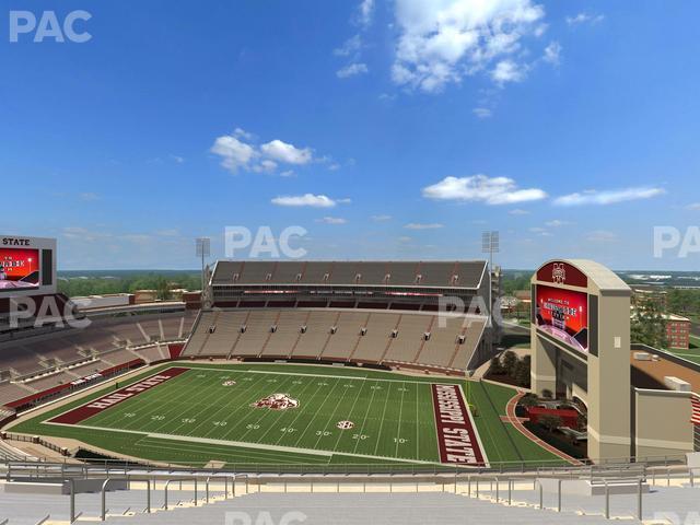 Seating view for Davis Wade Stadium Section 303