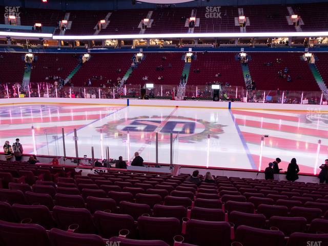 Seating view for Rogers Arena Section 105