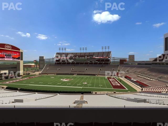 Seating view for Davis Wade Stadium Section 119