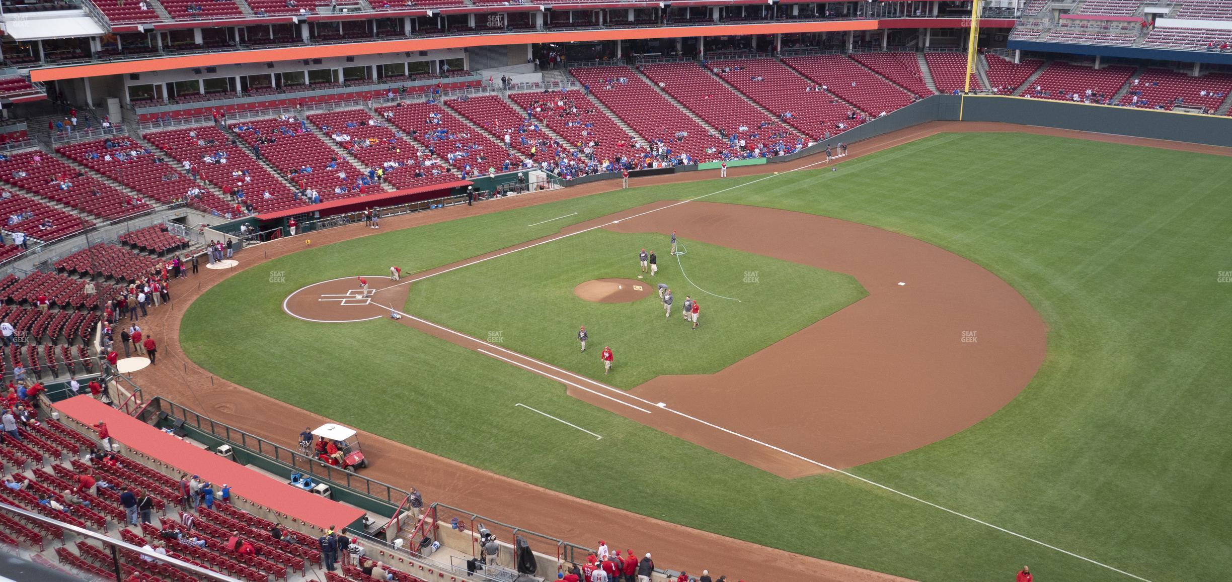 Seating view for Great American Ball Park Section 433