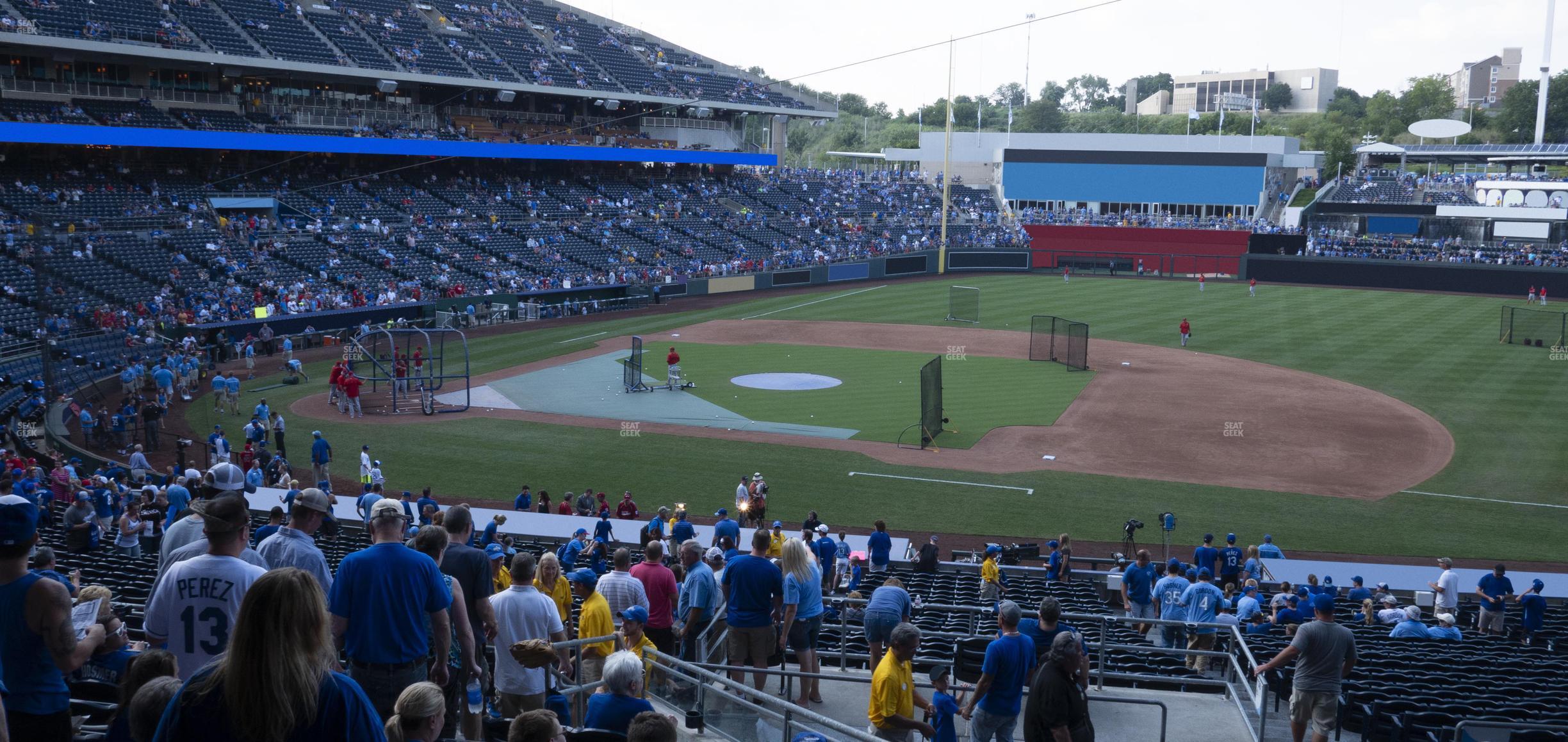 Seating view for Kauffman Stadium Section 236