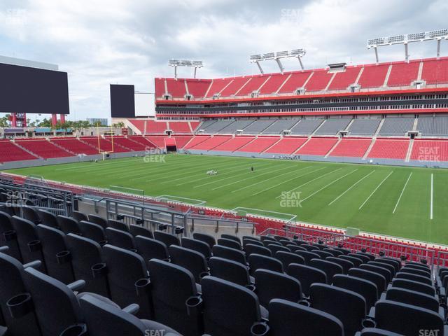 Seating view for Raymond James Stadium Section 239