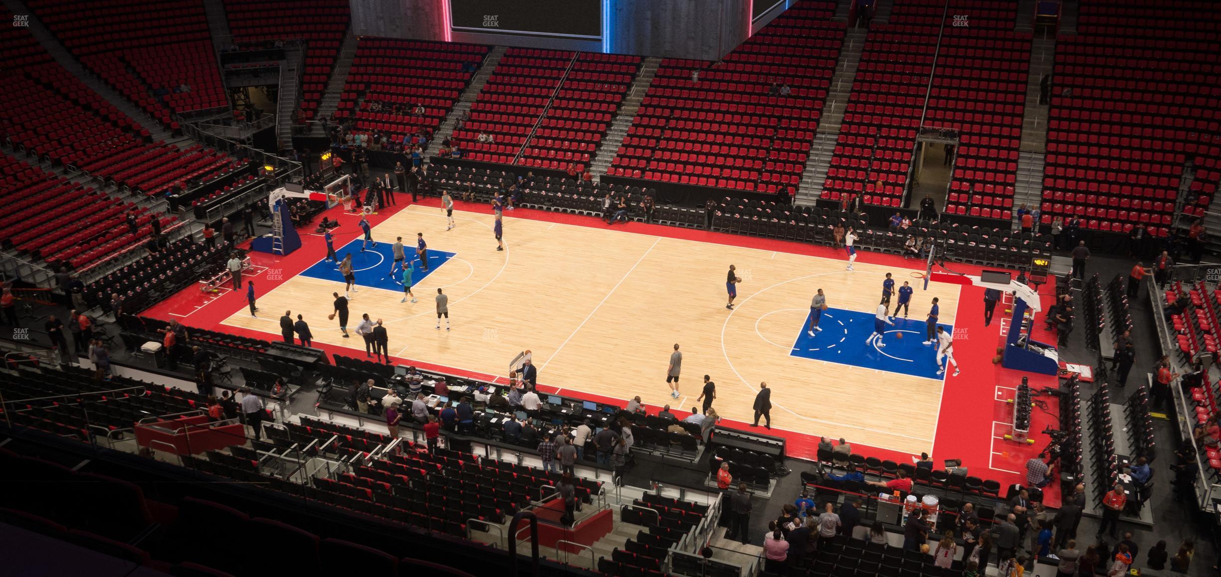 Seating view for Little Caesars Arena Section Mezzanine 26