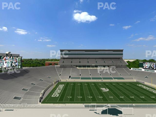 Seating view for Spartan Stadium (Michigan) Section 110