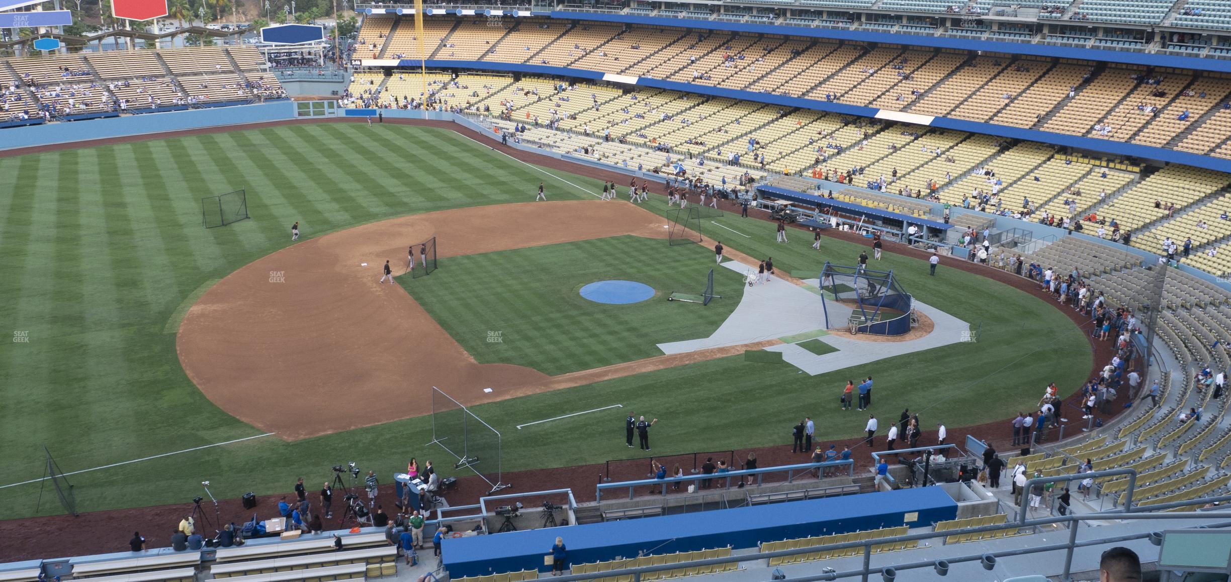 Seating view for Dodger Stadium Section 27 Rs