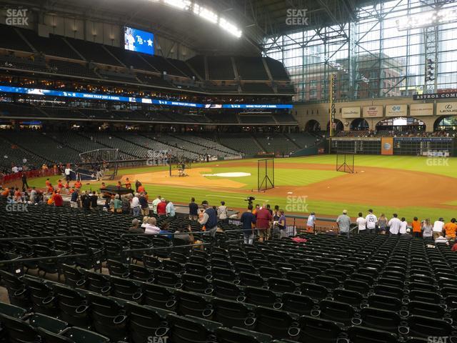 Seating view for Minute Maid Park Section 128