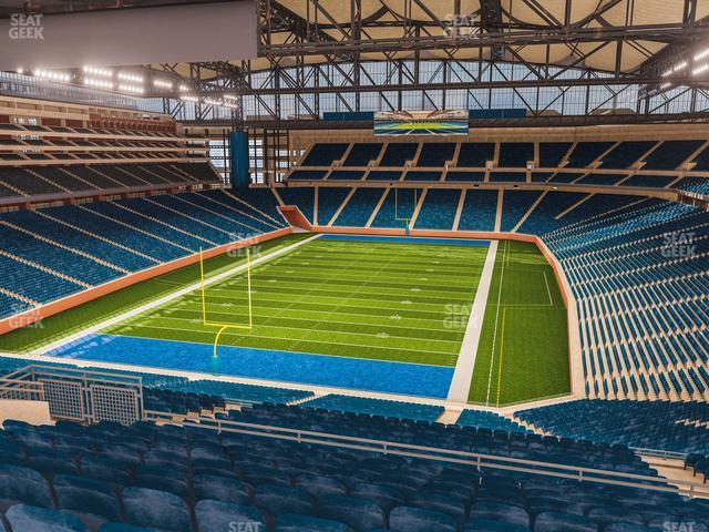 Seating view for Ford Field Section 320