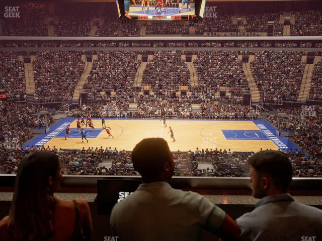 Seating view for Madison Square Garden Section Lexus Level Suite 47