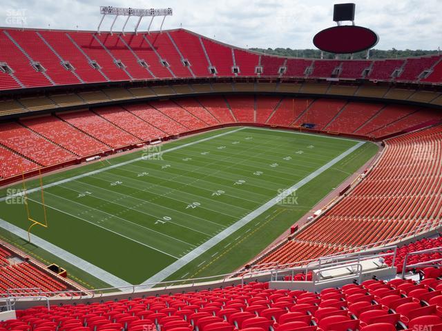 Seating view for GEHA Field at Arrowhead Stadium Section 331