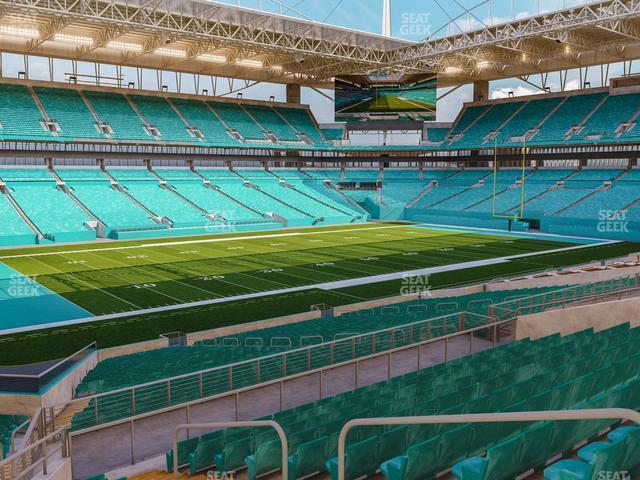 Seating view for Hard Rock Stadium Section 251