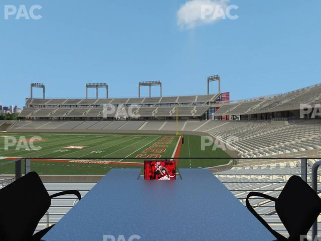 Seating view for TDECU Stadium Section Loge Box 2