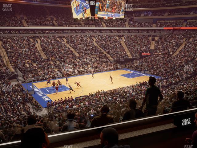 Seating view for Madison Square Garden Section Lexus Level Suite 41