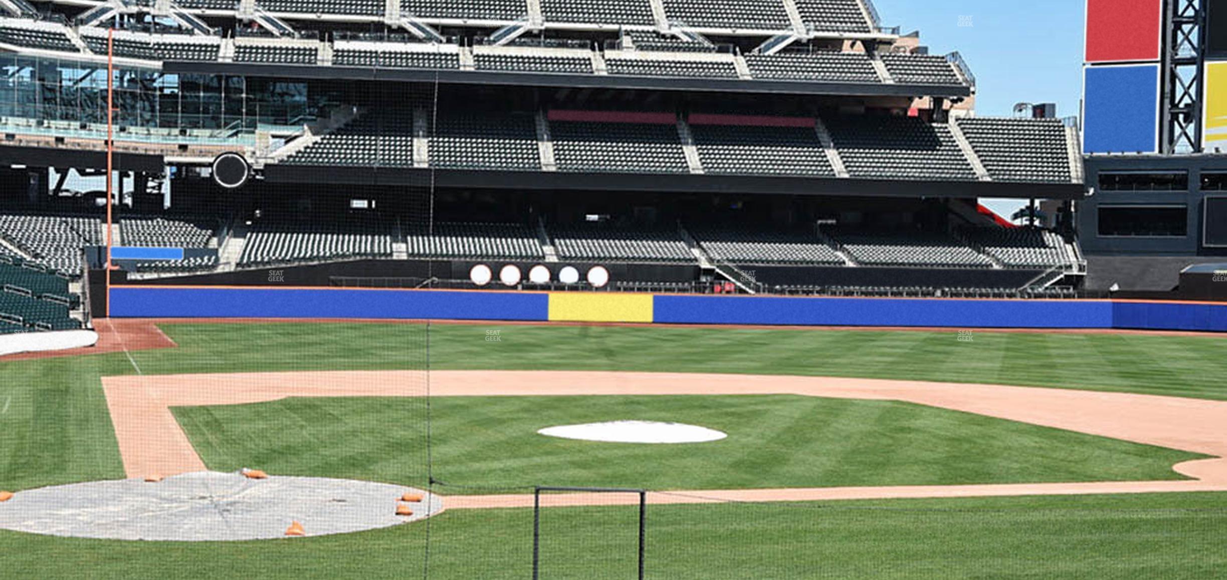 Seating view for Citi Field Section Delta Sky360 Club B