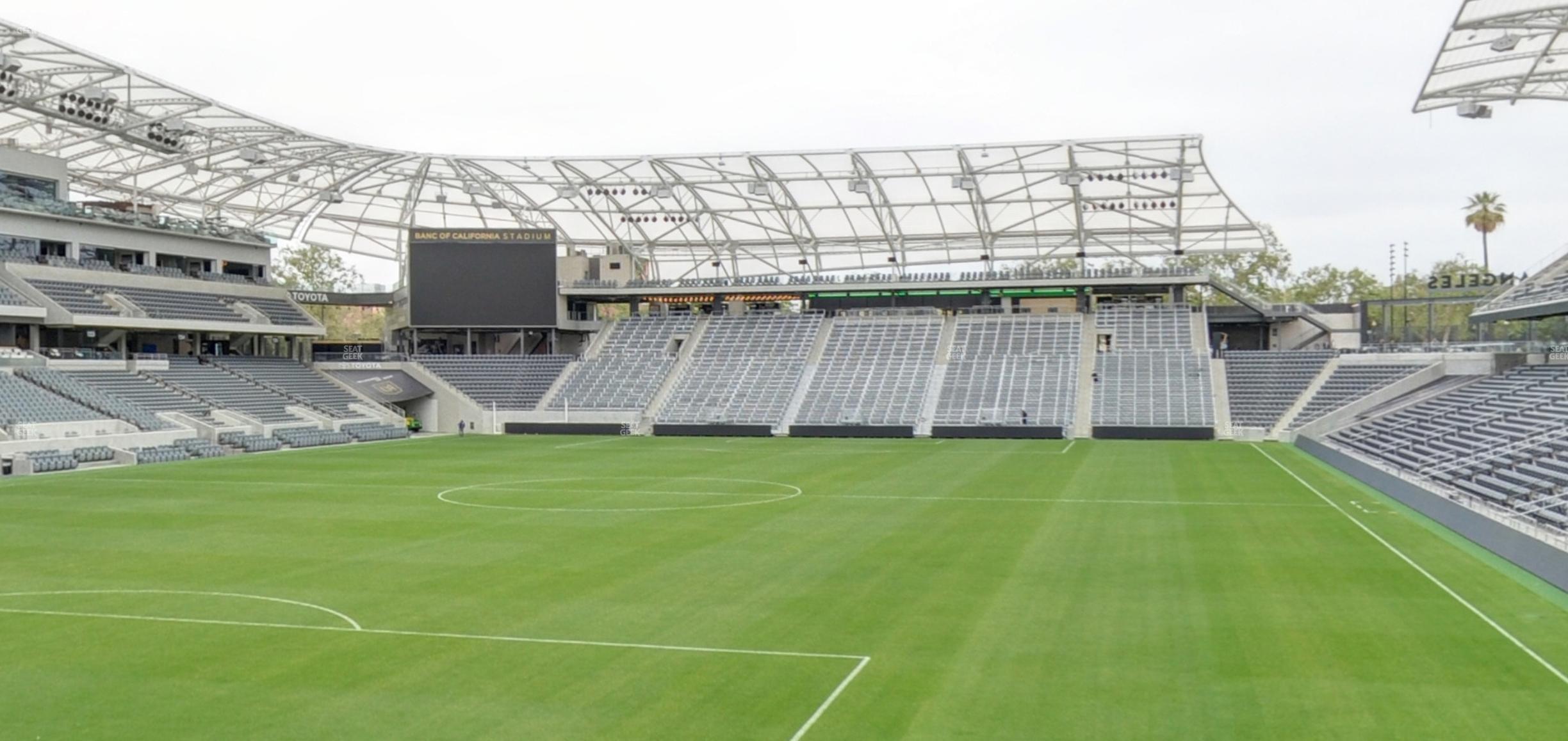 Seating view for BMO Stadium Section 120