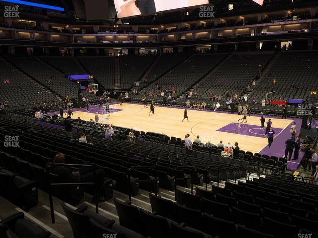 Seating view for Golden 1 Center Section 105