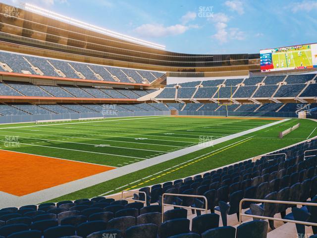 Seating view for Soldier Field Section 146