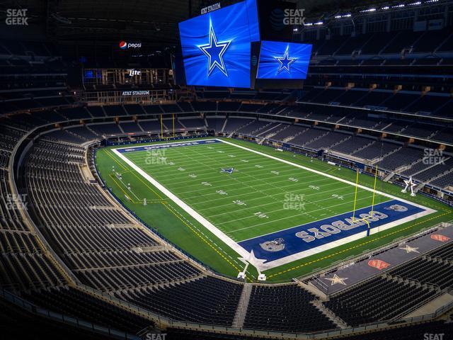 Seating view for AT&T Stadium Section Ring Of Honor Suite 528