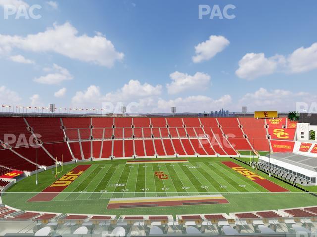 Seating view for Los Angeles Memorial Coliseum Section Suite 513