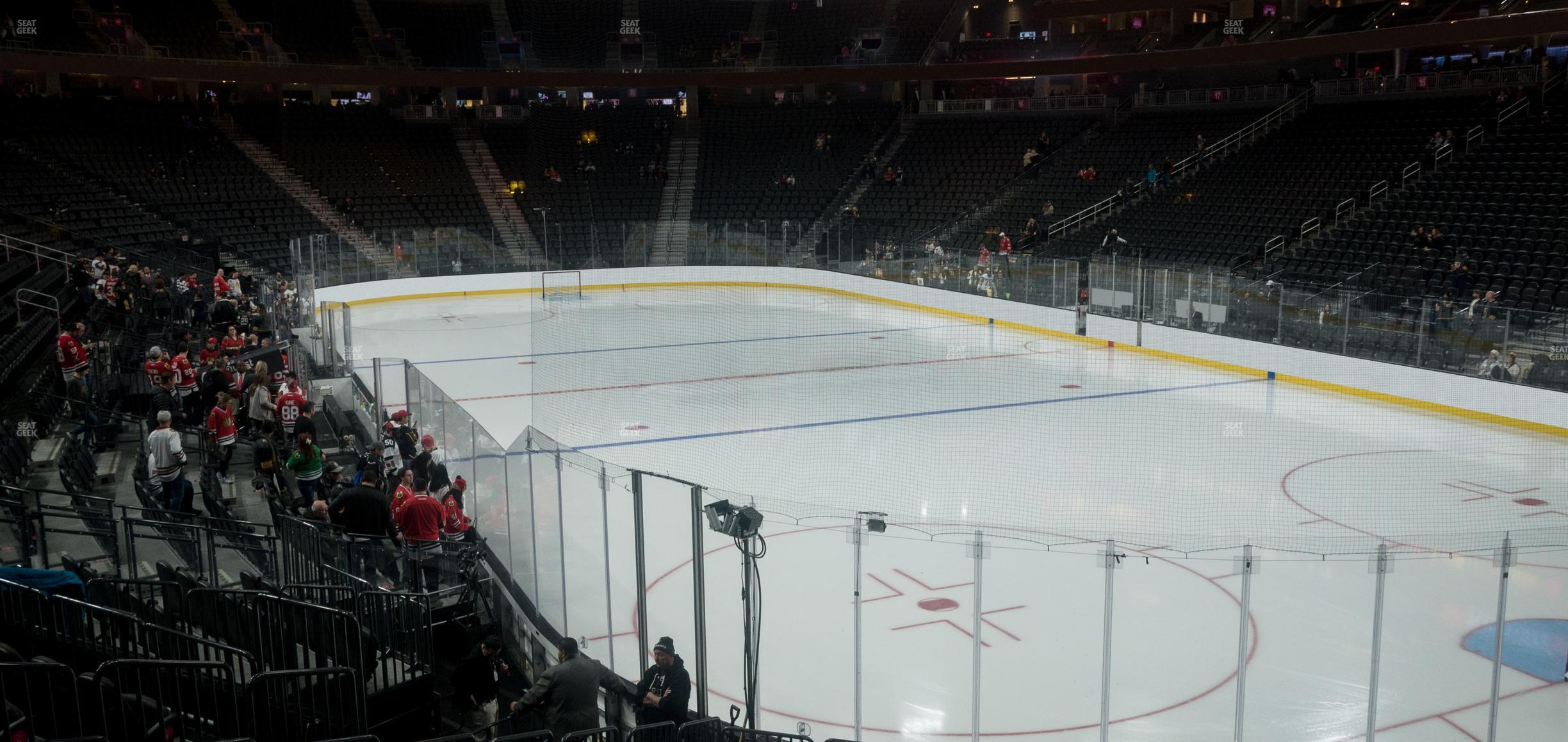 Seating view for T-Mobile Arena Section 9